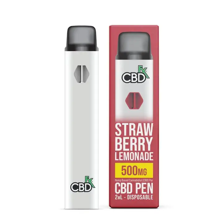 CBDFX Strawberry Lemonade Vape Pen - 500mg