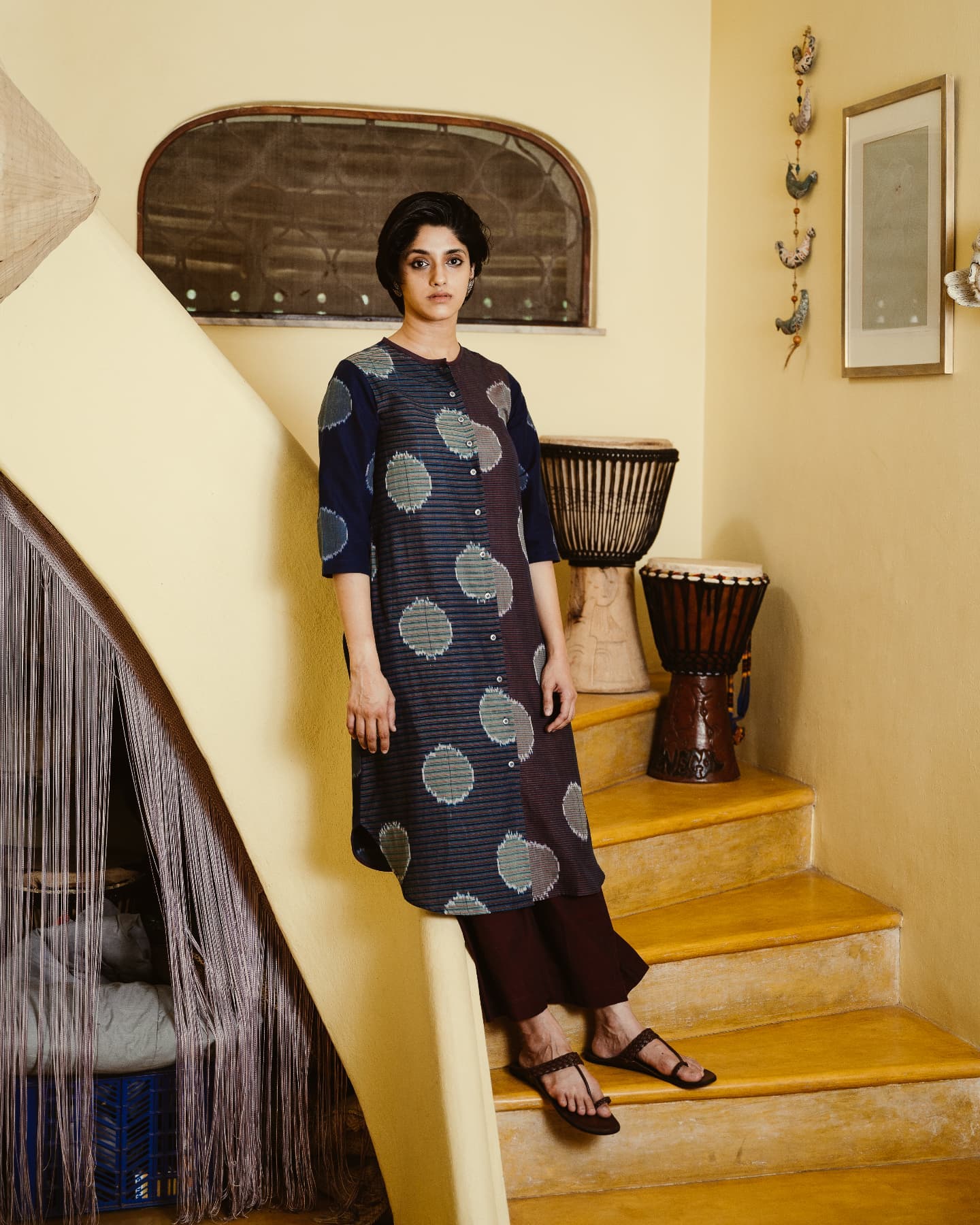 Translate-Handwoven Ikat - transforming the traditional handcrafted textile to comfortable timeless clothing and lifestyle